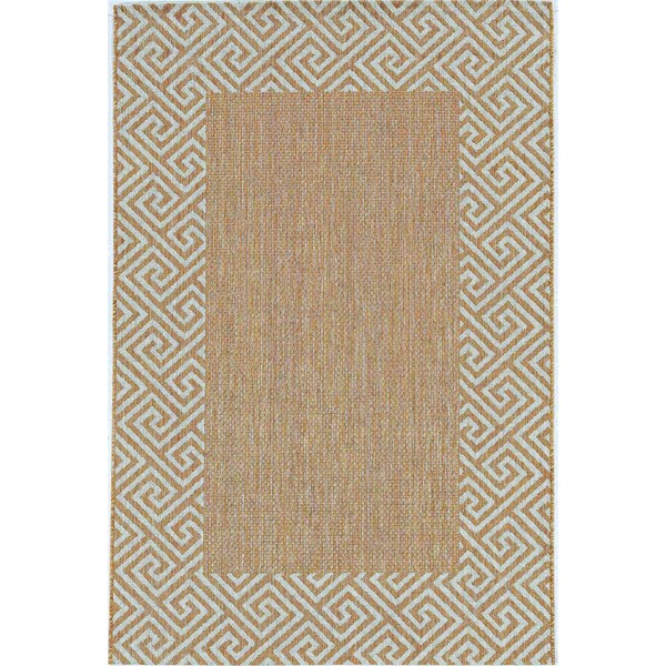 Homeroots 47 x 31 in. Natural Polypropylene Rug 375242 - main